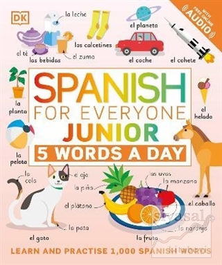 Spanish for Everyone Junior 5 Words a Day Kolektif