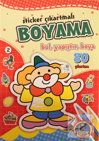 Sticker Çıkartmalı Boyama 2 Kolektif
