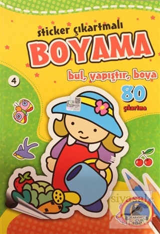 Sticker Çıkartmalı Boyama 4 Kolektif