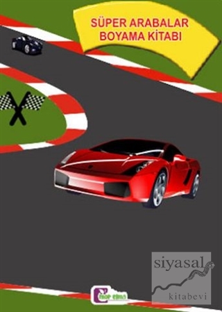 Süper Arabalar Boyama Kitabı