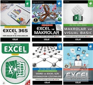 Süper Excel Eğitim Seti 2 (6 Kitap Takım) Kolektif