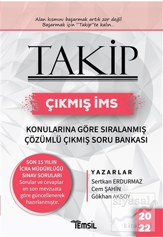 Takip Çıkmış İcra Müdürlüğü Sınavı Konularına Göre Sıralanmış Çözümlü 