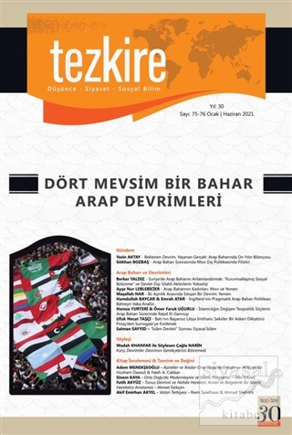 Tezkire Dergisi Sayı:75-76 Ocak-Haziran 2021 Kolektif