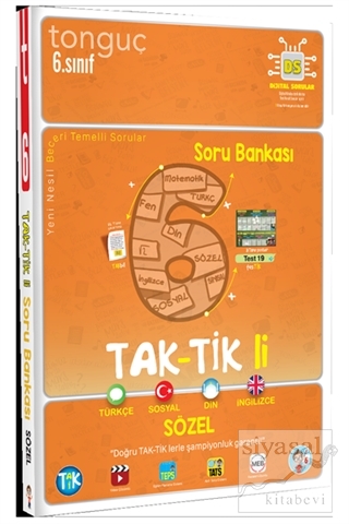 Tonguç 6.Sınıf Taktikli Sözel Soru Bankası