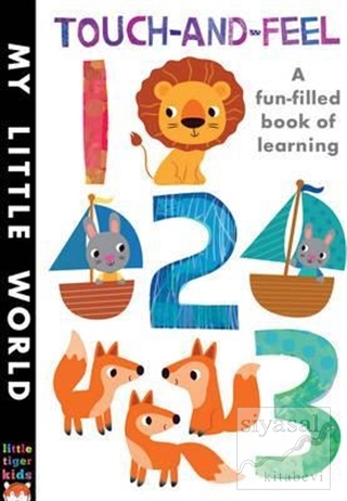 Touch and feel 123 (Ciltli)