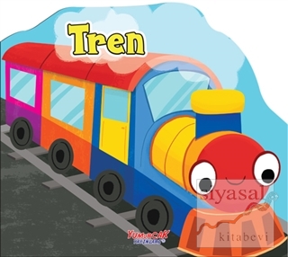 Tren - Şekilli Kitap