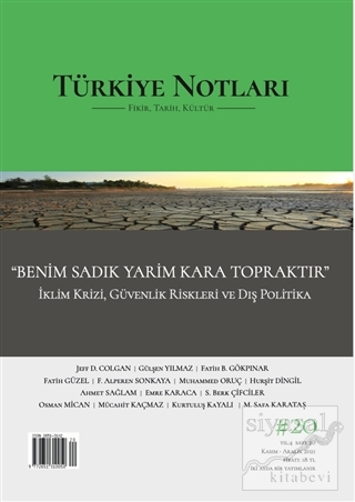 Türkiye Notları Dergisi Sayı 20