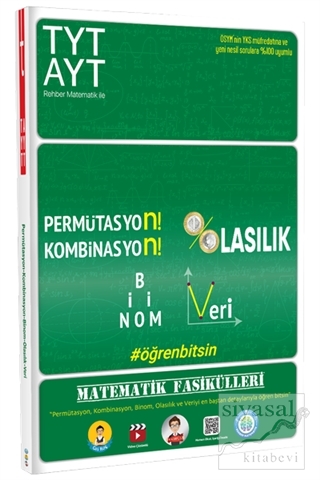 TYT-AYT Matematik Fasikülleri - Permütasyon, Kombinasyon, Olasılık, Binom, Veri