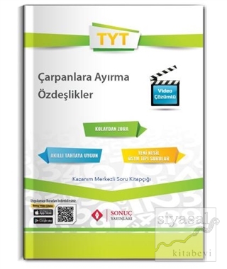 TYT Çarpanlara Ayırma Özdeşlikler Kolektif