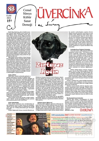 Üvercinka Dergisi Sayı: 83 Eylül 2021