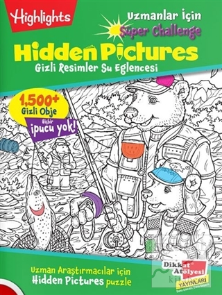Uzmanlar için Hidden Pictures - Su Eğlencesi Puzzle (Tek Kitap) Kolekt