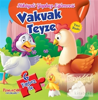 Vakvak Teyze - Hikayeli Yapboz Eğlencesi (Ciltli) Kolektif