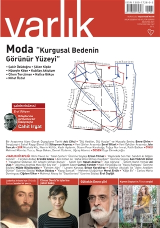 Varlık Edebiyat ve Kültür Dergisi Sayı: 1367 Ağustos 2021