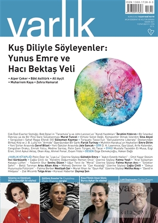 Varlık Edebiyat ve Kültür Dergisi Sayı: 1370 Kasım 2021
