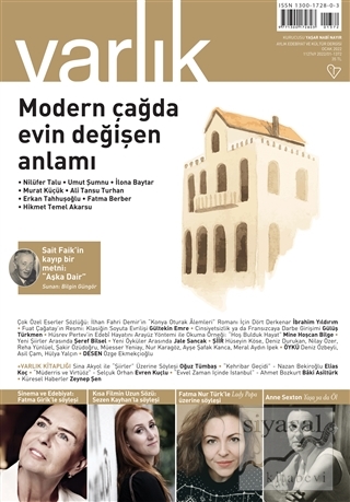 Varlık Edebiyat ve Kültür Dergisi Sayı: 1372 Ocak 2022 Kolektif