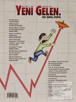 Yeni Gelen Dergisi Yıl : 4 Sayı: 41 Aralık 2021