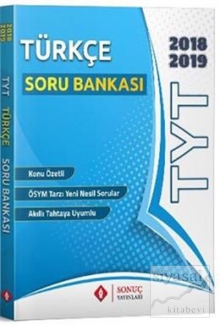 YKS / TYT Türkçe Soru Bankası