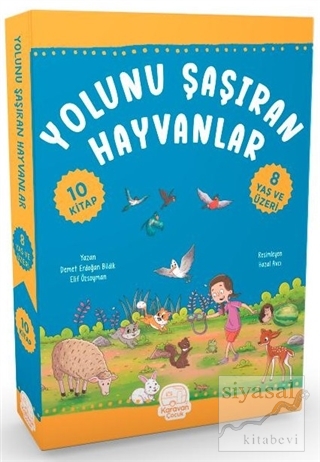 Yolunu Şaşıran Hayvanlar (10 Kitap Takım)